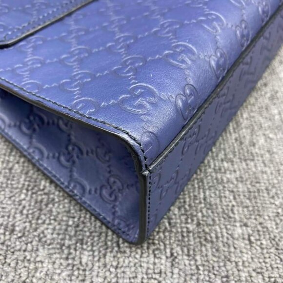 100% Authentic Gucci Emily Guccissima Medium Shoulder Bag - Picture 8 of 15